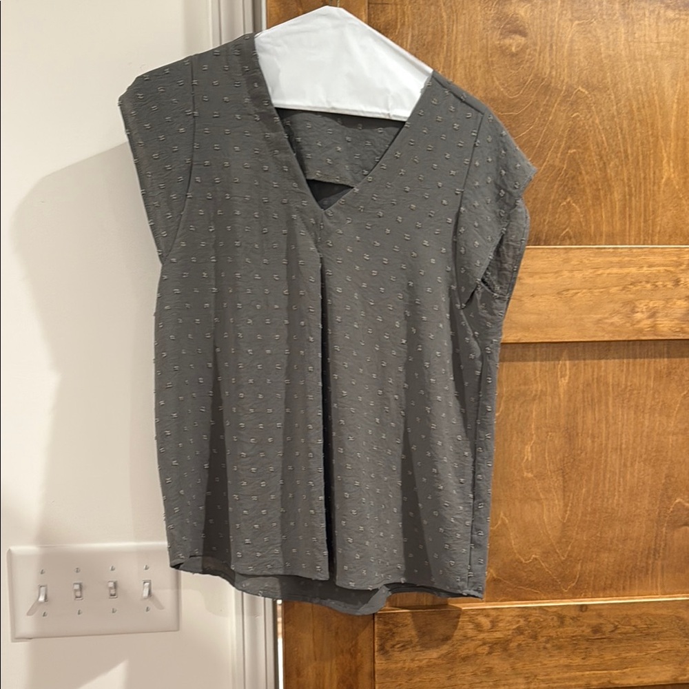 Gray Women's Top
